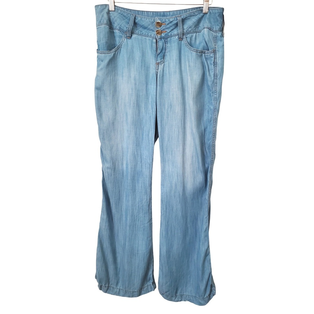 elevenses Light Blue Wide-Leg Jeans